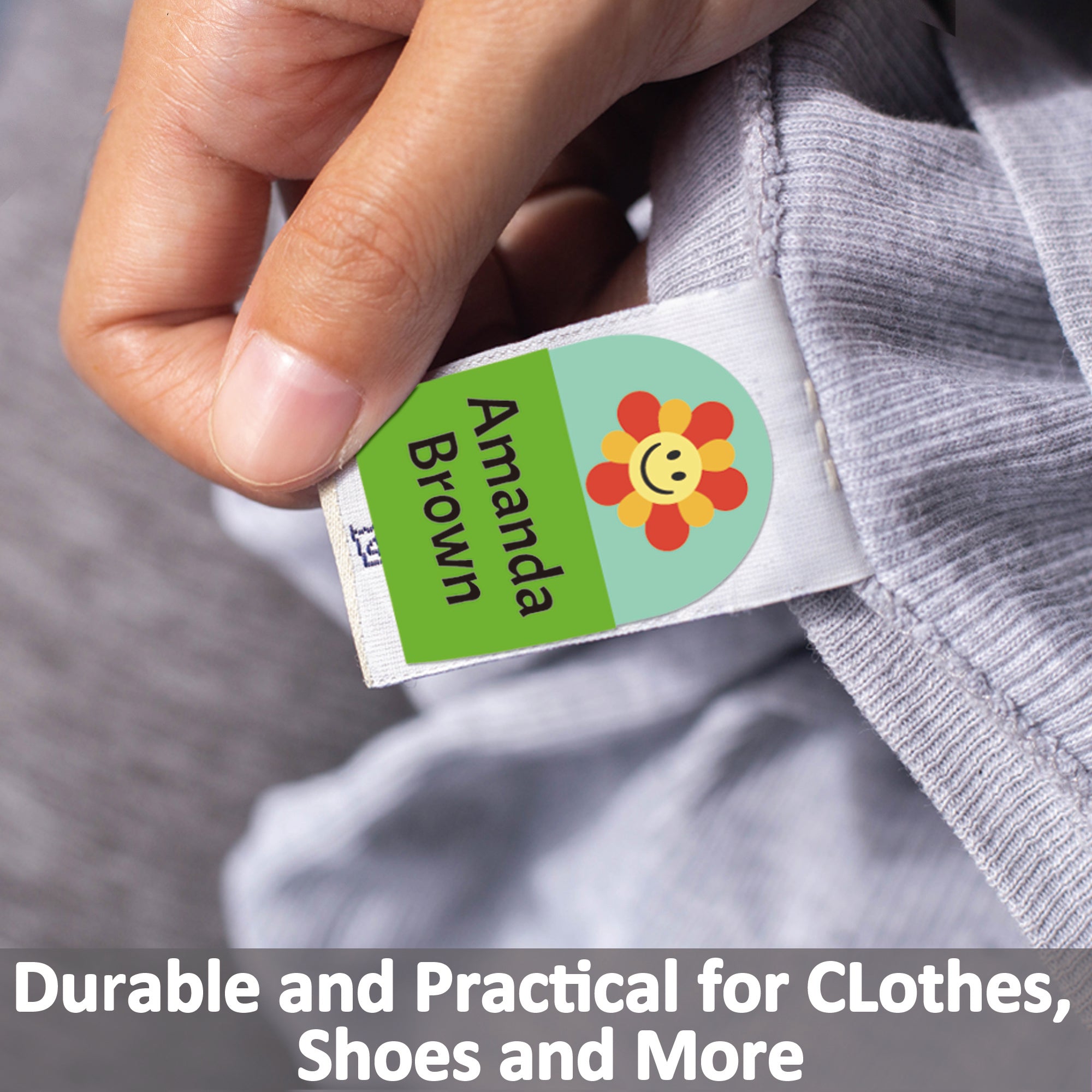 StacynKirill Personalized Name Labels for Kids Custom Stcikers Washable for Clothes and Gear Non Iron Waterproof for Kids Stuff Daycare Toddlers School Supplies Water Bottle Camp Dinosaur Theme Extra LargeStacy & Kirill