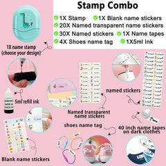 Stacy And Kirill (Stacynkirill) Name Stamp - Egg Shape Personalised Name Stamp For Kids AdultsStacy & Kirill